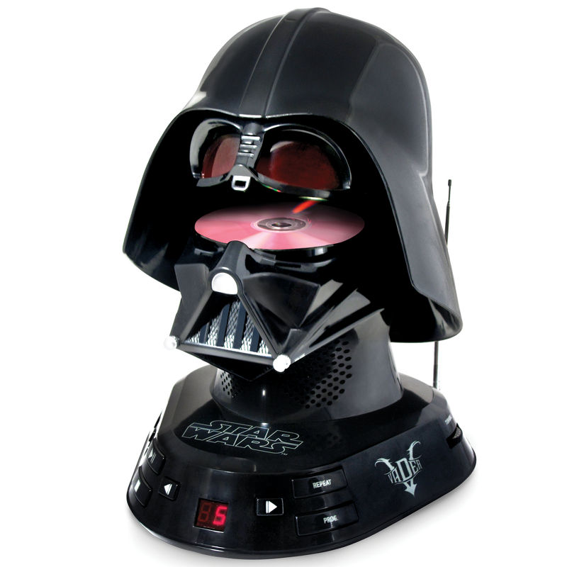 Darth Vader CD Player (source Hammacher.com)