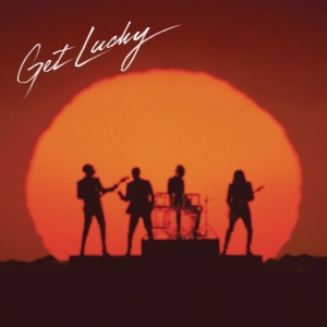 Daft Punk Get Lucky Single Cover