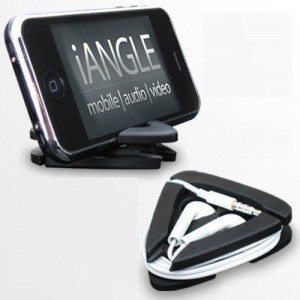 iAngle Earbuds and Phone holder
