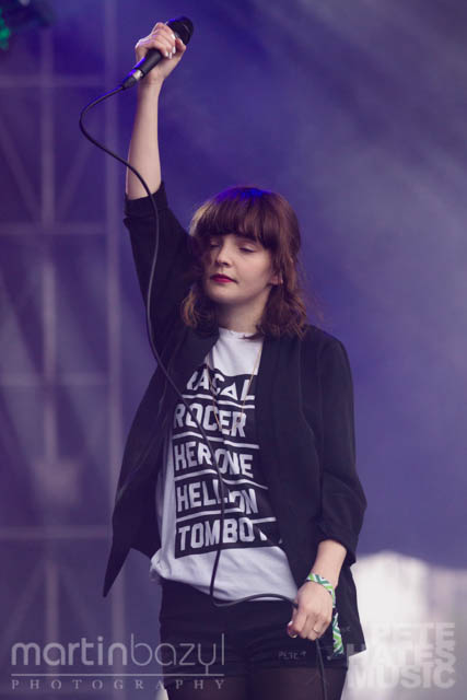 CHVRCHES at Field Trip (Copyright: PeteHatesMusic / Martin Bazyl Photography)
